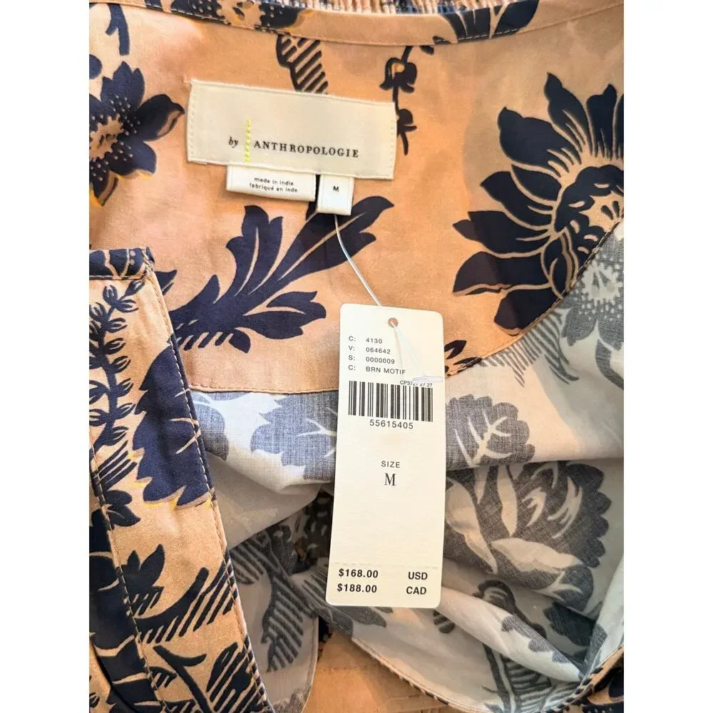 Anthropologie The Somerset Floral Maxi Dress NWT Medium - Picture 4 of 4